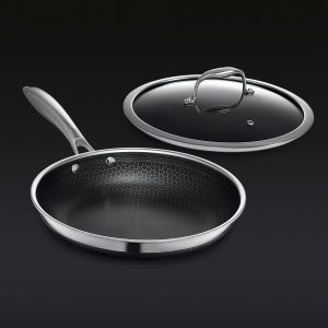 Hybrid Fry Pan with Lid. 10